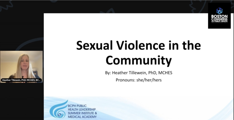 Sexual Violence in the Community