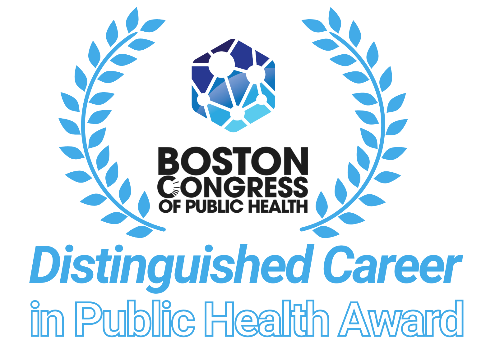 Distinguished Career in Public Health Award logo