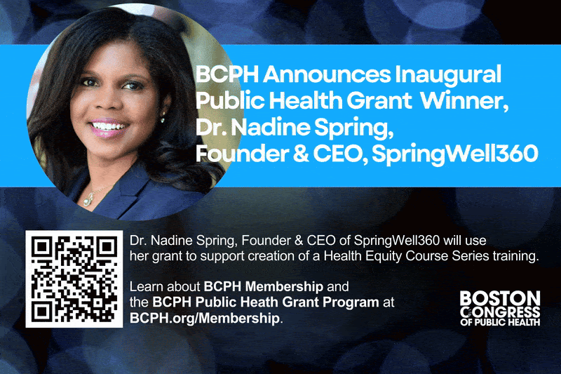 Nadine Spring Public Health Grant Award Winner